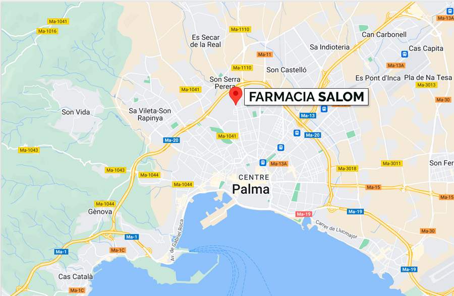 Farmacia Aina Salom Soler
C/ General Riera 136 - Palma